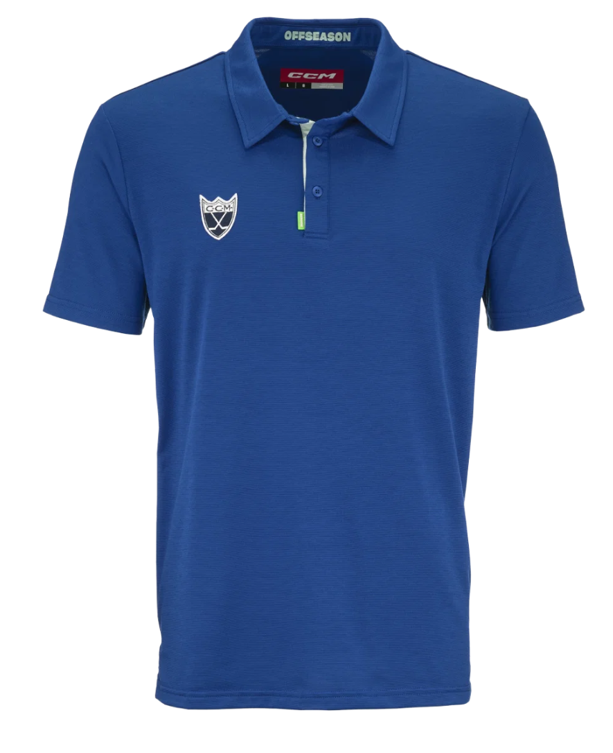 CCM Golf Polo Collegiate Royal