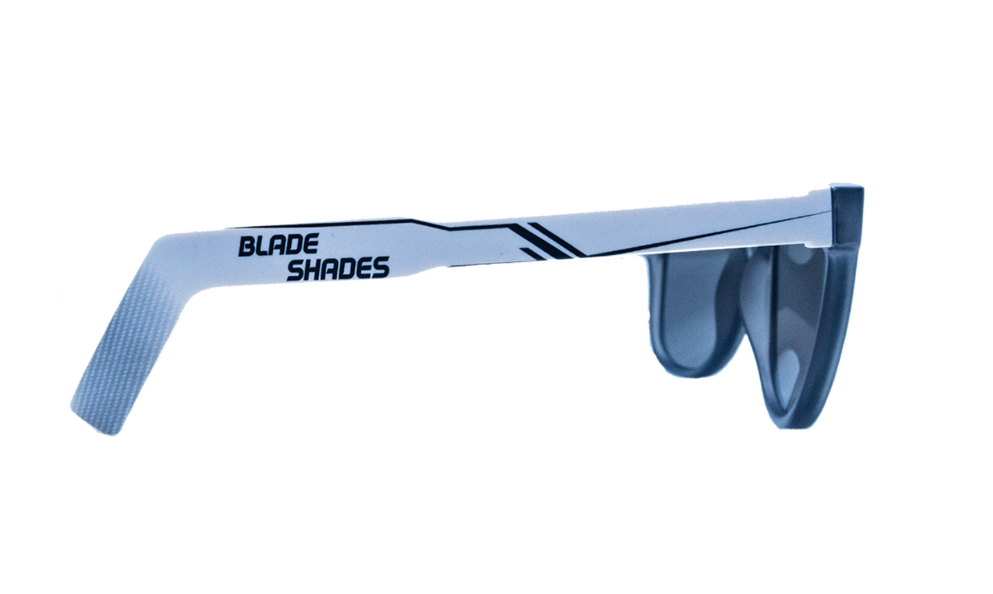 Blade Shades Goalie Style White/Black