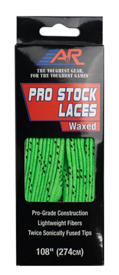A&R Pro-Stock Hockey Waxed Laces