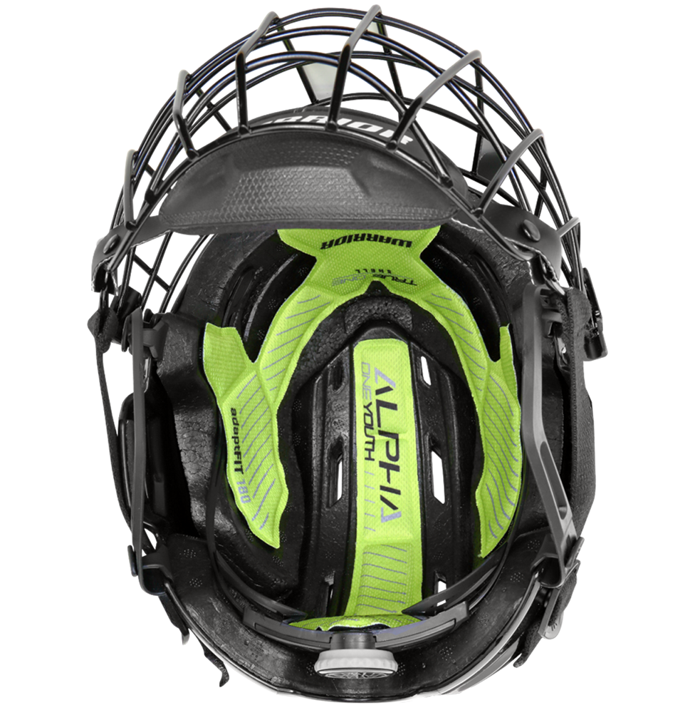 Warrior Helmet Alpha One Combo Youth
