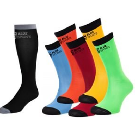 Blue Sports Sock Pro-Skin