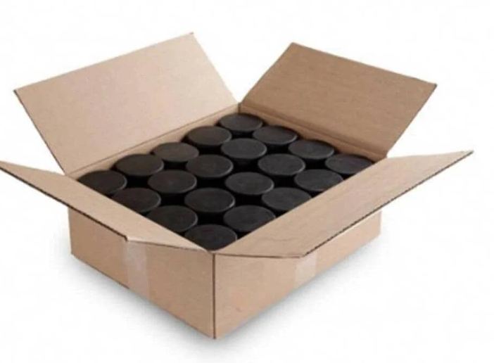 Box of 100 Ice Hockey Pucks