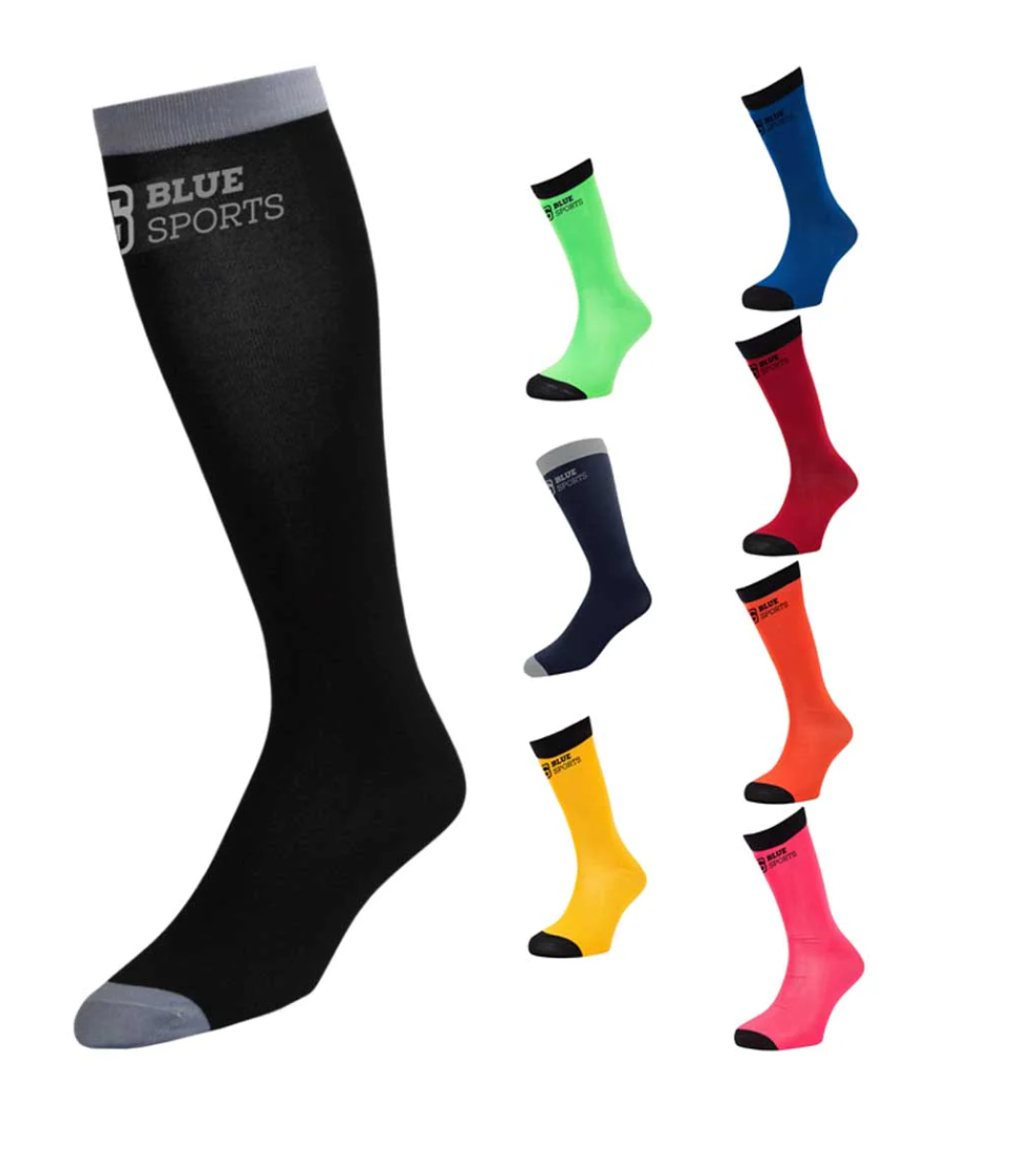 Blue Sports Pro-Skin Knee Socks