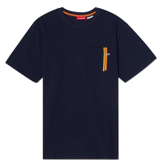 CCM Stripe SS Tee