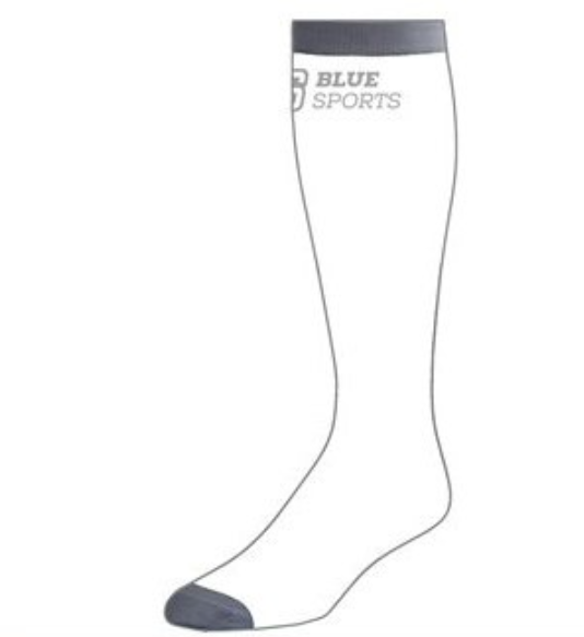 Blue Sports Sock Pro-Skin